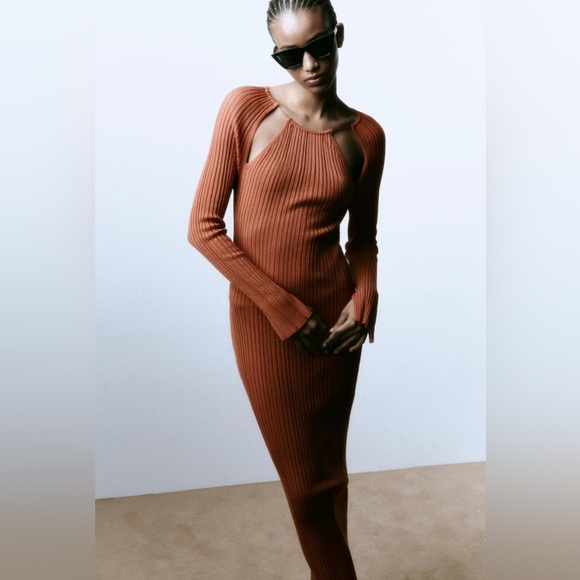Zara Knit Dress - Picture 6 of 10